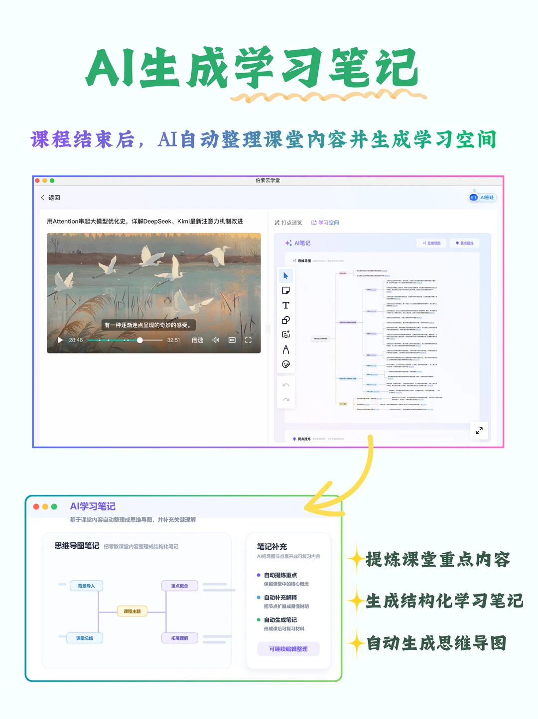 伯索云学堂相关教学场景