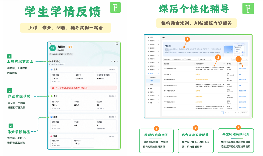 伯索云学堂相关教学场景