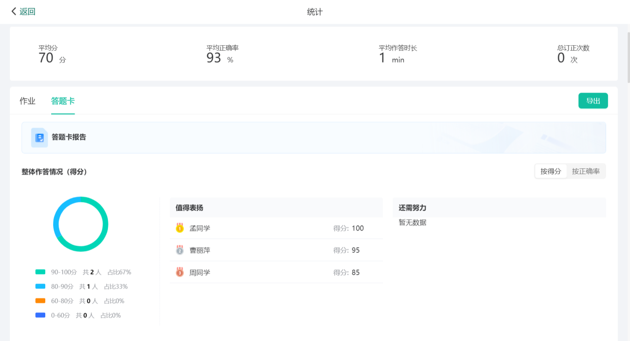 伯索云学堂教学功能界面
